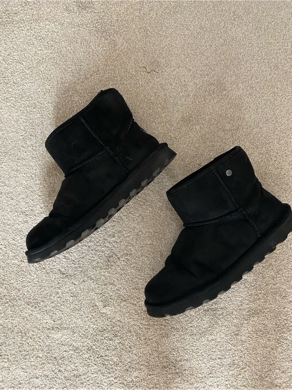 Bear paw Black Short Winter Boots